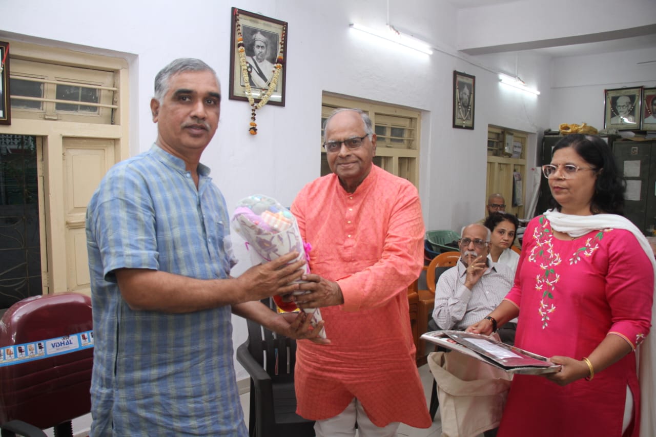 Hon VC Dr Pralhad Joshi Visit to Sabha